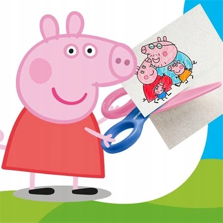 Nożyczki "Noris Junior 965", edycja Peppa Pig, dziecięce, 10 cm, STAEDTLER 96540BKL1