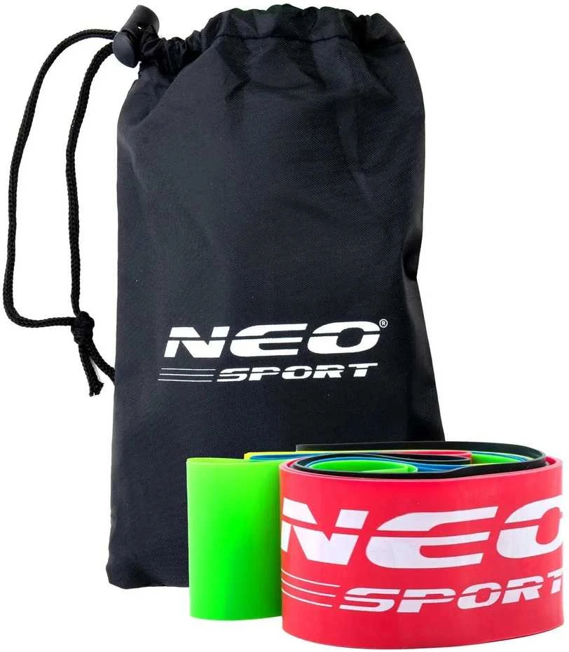 NS-959 Neo-Sport mankštos pasipriešinimo juostų rinkinys, 5 vnt.