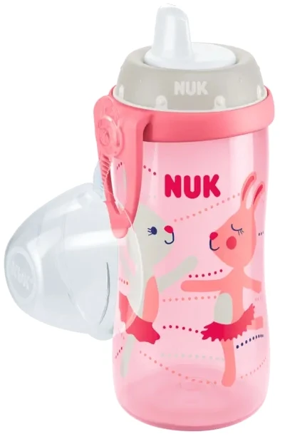 Pakaitinis NUK Kiddy Cup baltas indelis