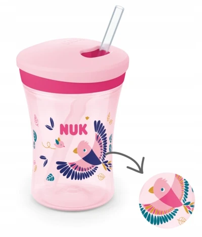 NUK 255574 EVOLUTION ACTION CUP 230 ml 12+ KAMELEON