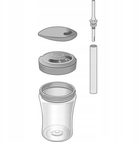 NUK 255574 EVOLUTION ACTION CUP 230 ml 12+ KAMELEON