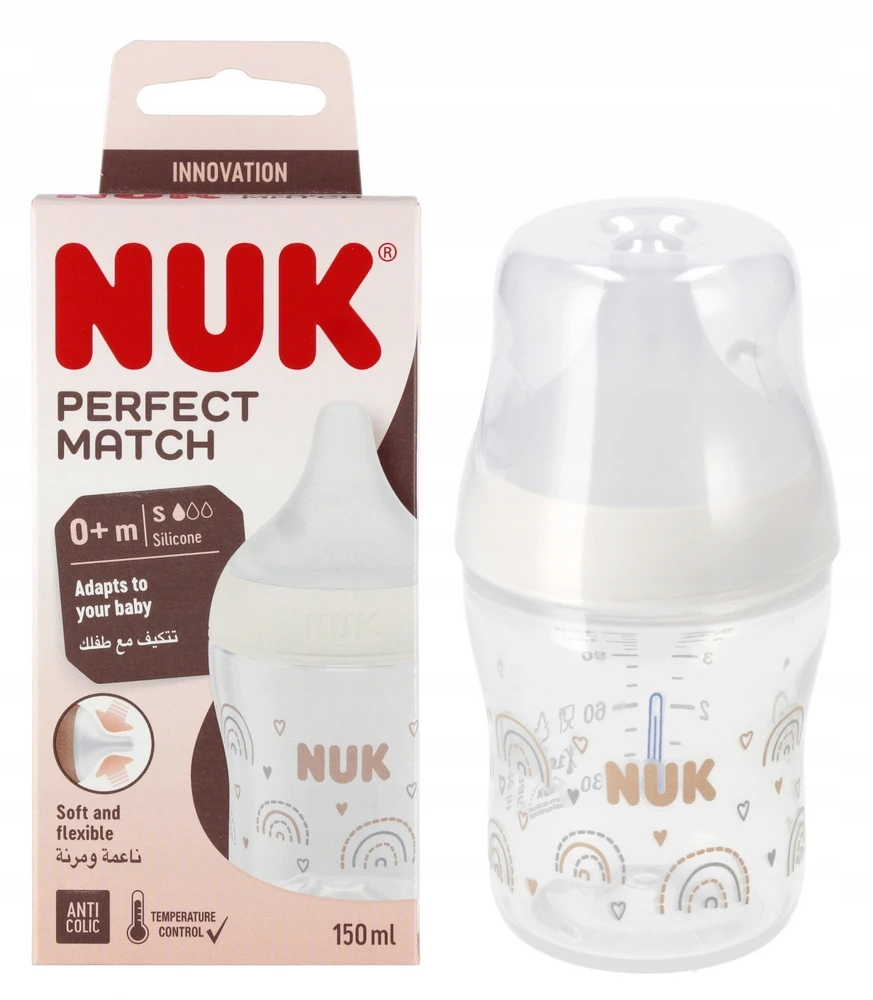 Nuk 449966 BOTTLE PERFECT 150ML RAINBOW 572532, 10743092