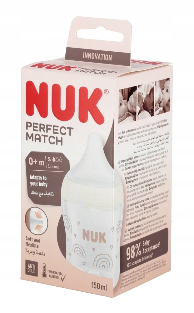 Nuk 449966 BOTTLE PERFECT 150ML RAINBOW 572532, 10743092