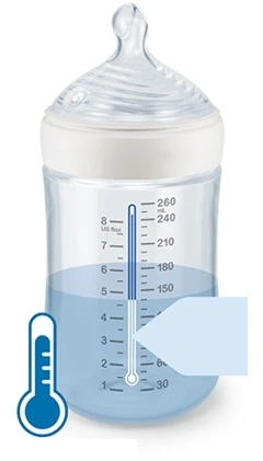 Nuk BOTTLE FOR NATURE 260ml M silikoninis žindukas
