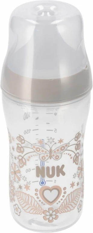 NUK BOTTLE PP 260ml SIL SM M HEARTS 10742026 1/6