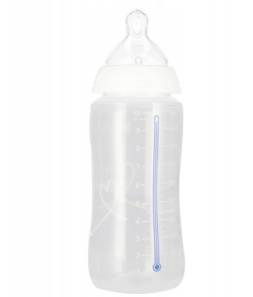 Nuk Butelis su temperatūros indikatoriumi 0-6m First Choice 300 ml