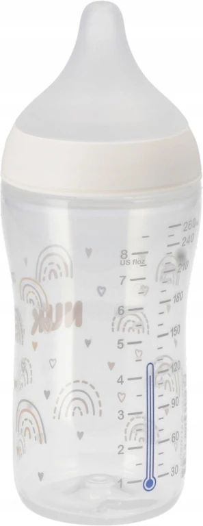NUK Buteliukas PP 260ML SIL SM M TECZA 10742026 1/6