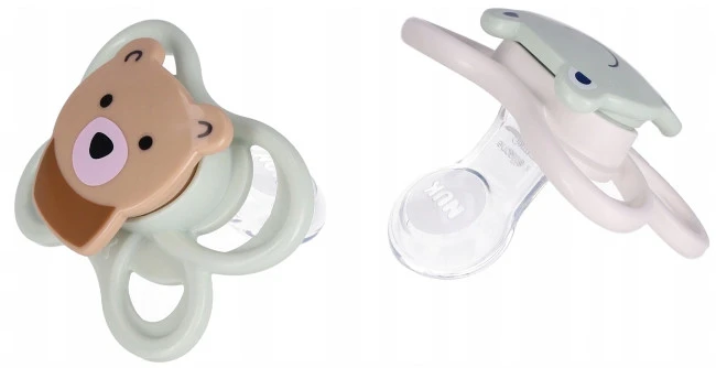 Nuk Čiulptukas "perfect Match Air" 2 vnt. 0-6 mėn. Miš/varlė