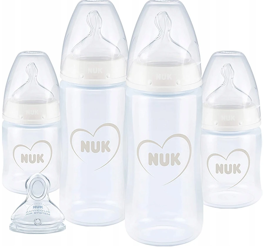 NUK First Choice 0–6 mėn didelis rinkinys 8 vnt