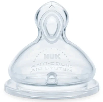 Nuk FIRST CHOICE+ silikoninis čiulptukas 6 m+ Flow Control