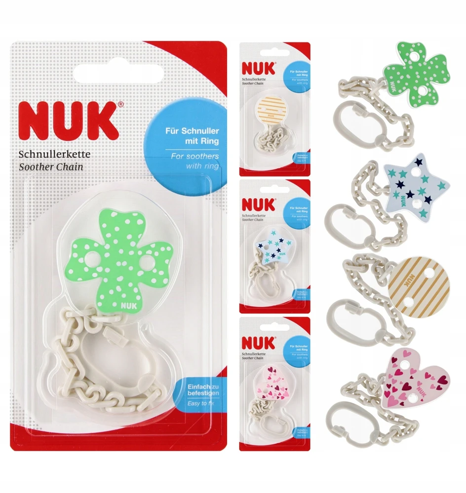 NUK grandinėlė čiulptukų mišiniui 10256509