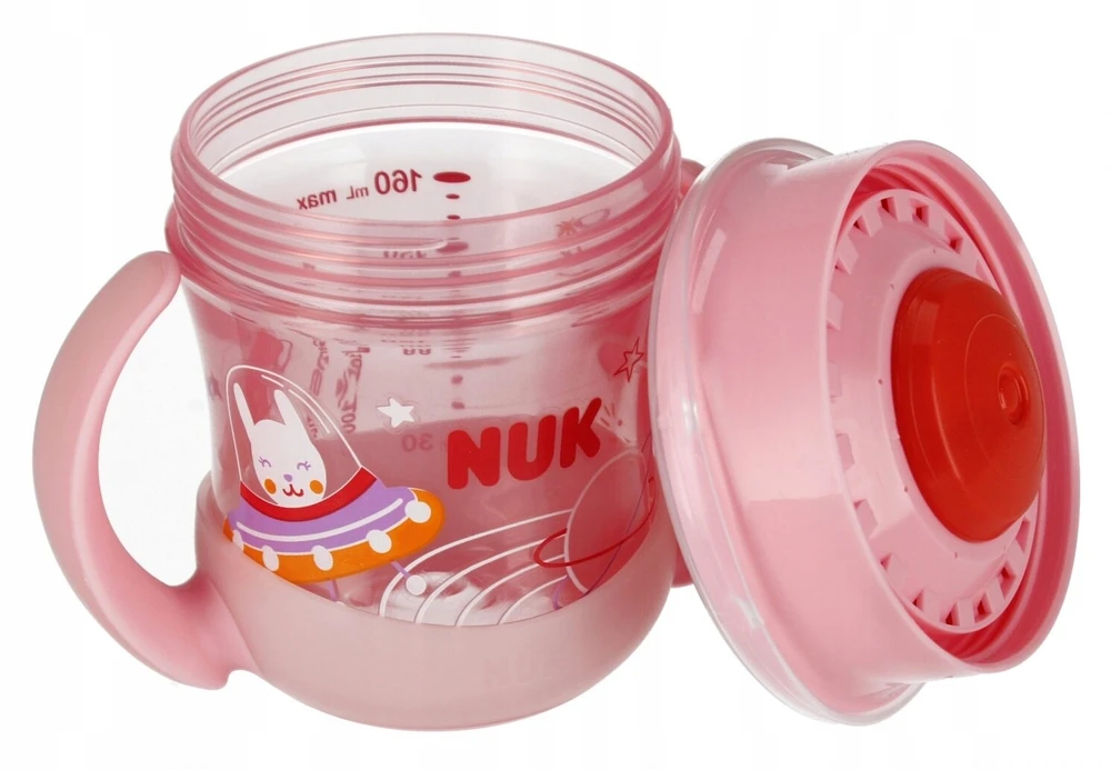 NUK Mini Magic Cup 10751352 Rožinė