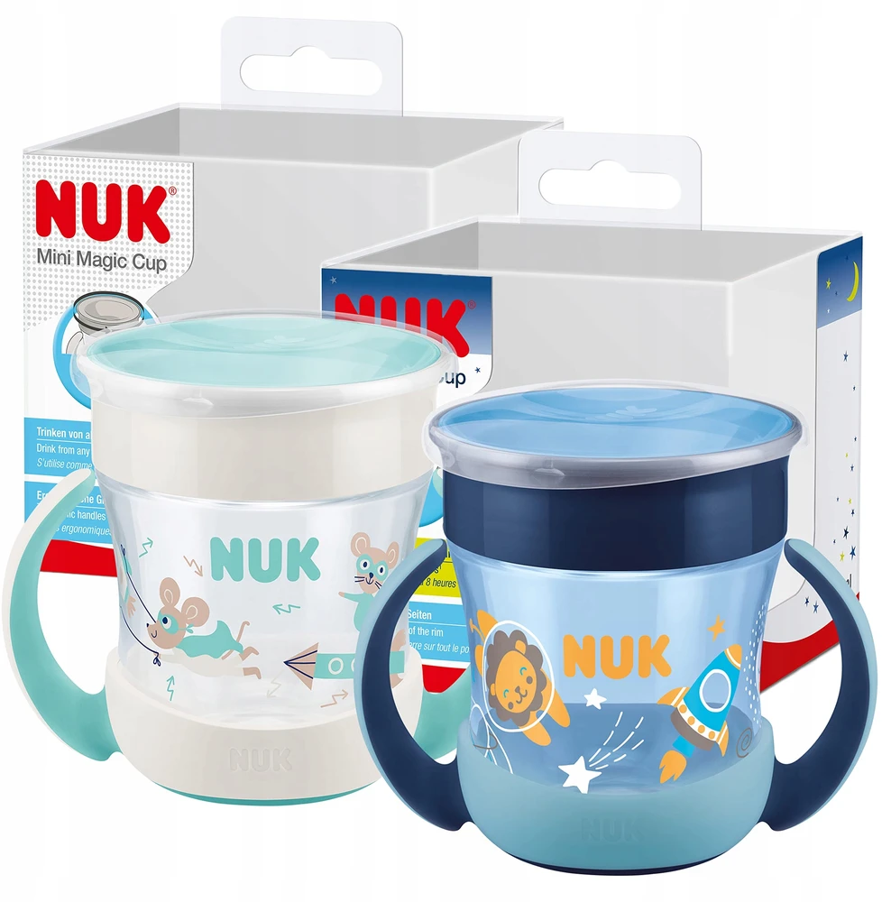 NUK Mini Magic Cup geriamasis puodelis nuo 6 mėnesių | 160 ml