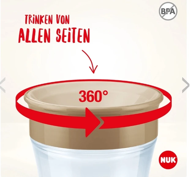 NUK Mini Magic Cup geriamasis puodelis nuo 6 mėnesių | 160 ml