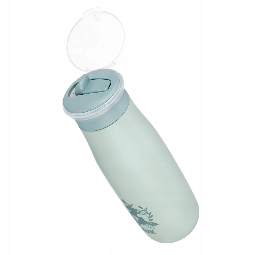 Nuk Mini-me Bidonas su šiaudeliu 500 ml, nuo 12 mėn., žalias