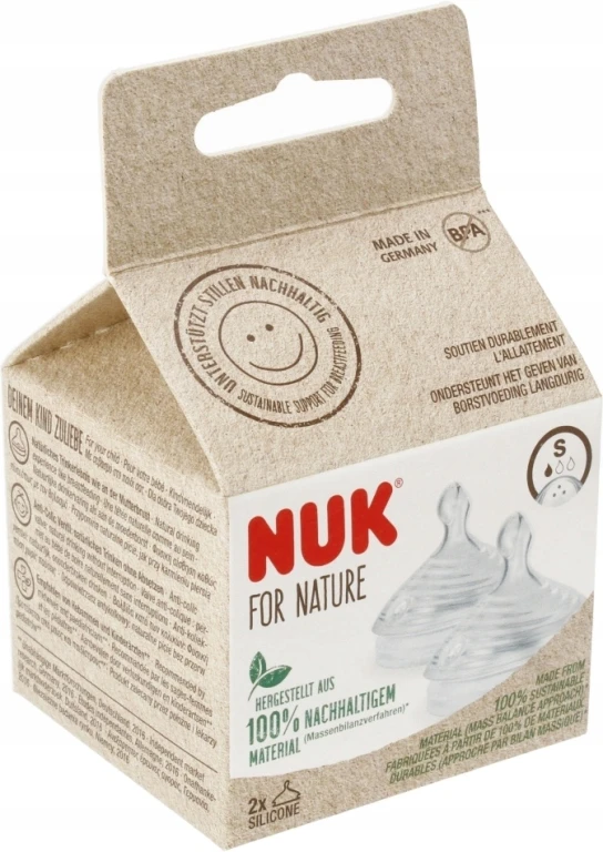 NUK 124025 buteliuko žindukas S 2 vnt