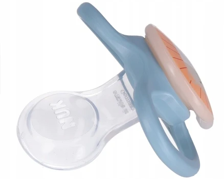 Nuk Perfect Match Air Night silikoniniai čiulptukai 0-6 mėn., šviečiantys tamsoje
