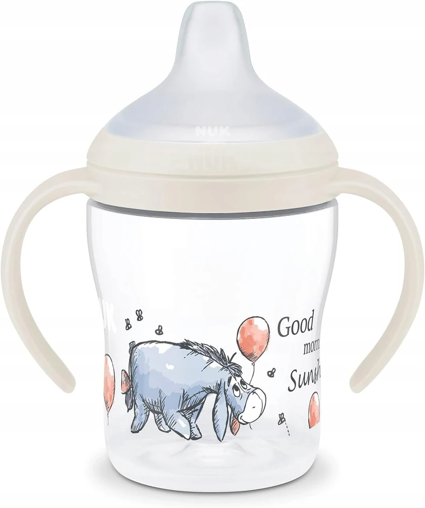 NUK Perfect Match mokomasis kūdikio buteliukas DISNEY Mikė Pūkuotukas Asiliukas 150 ml