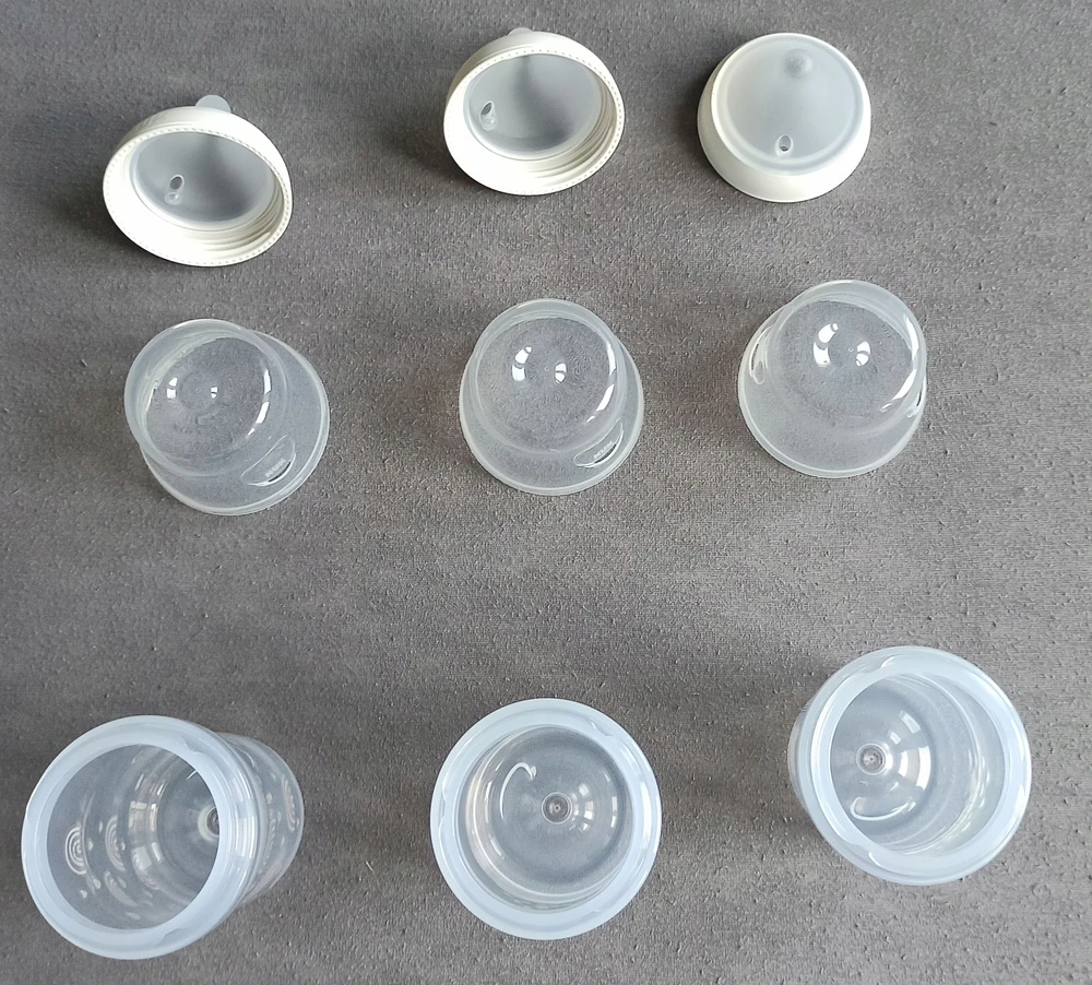 NUK PERFECT MATCH BUTELIŲ RINKINYS 260ml 3m+ TEAT M, TEMP. RODIKLIS. - 3 vnt