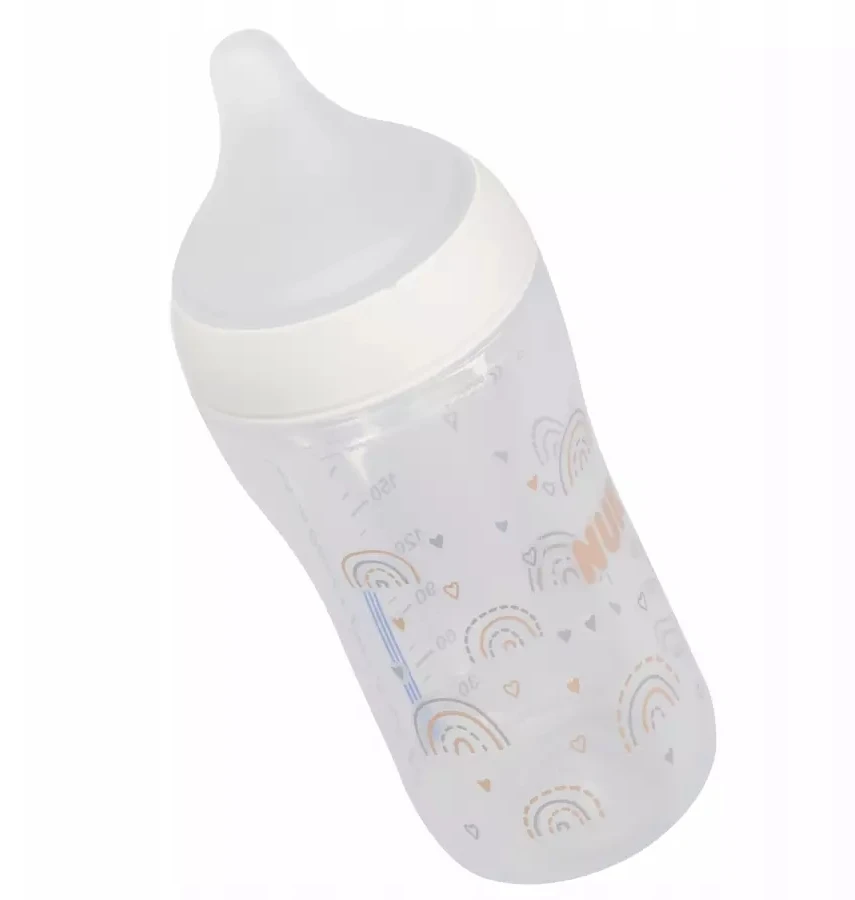 NUK PERFECT MATCH BUTELIŲ RINKINYS 260ml 3m+ TEAT M, TEMP. RODIKLIS. - 3 vnt