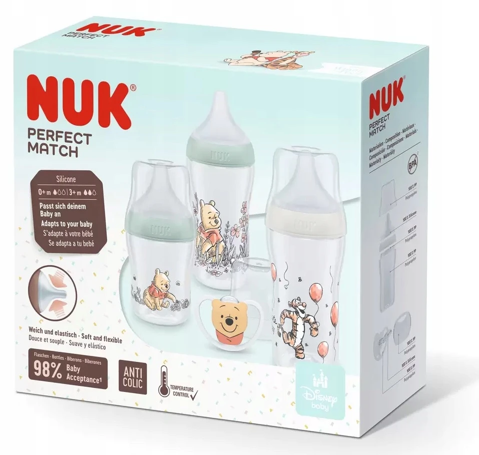NUK Perfect Match Disney Mikės Pūkuotuko rinkinys