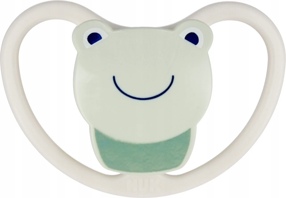 Nuk silikoninis čiulptukas 0-6 mėn. Space Frog