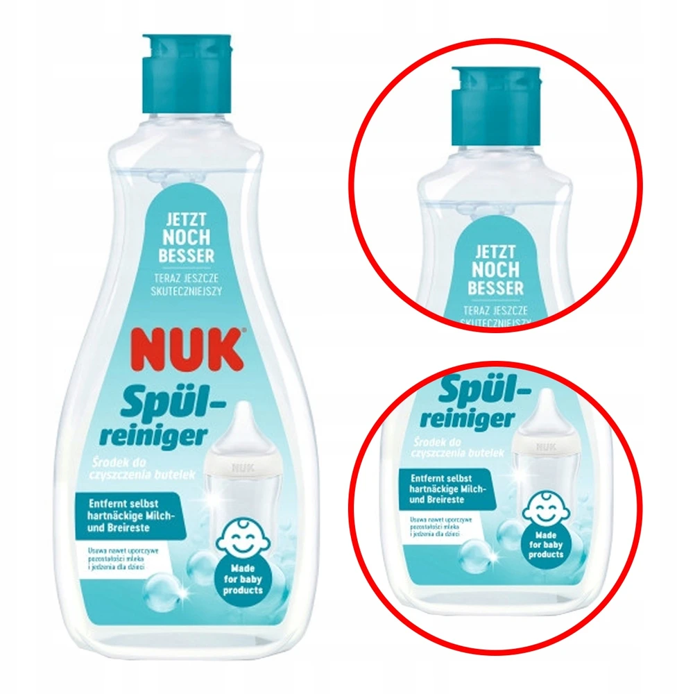 Nuk Skystis buteliukams ir speneliams valyti 500ml 10256014 Nuk