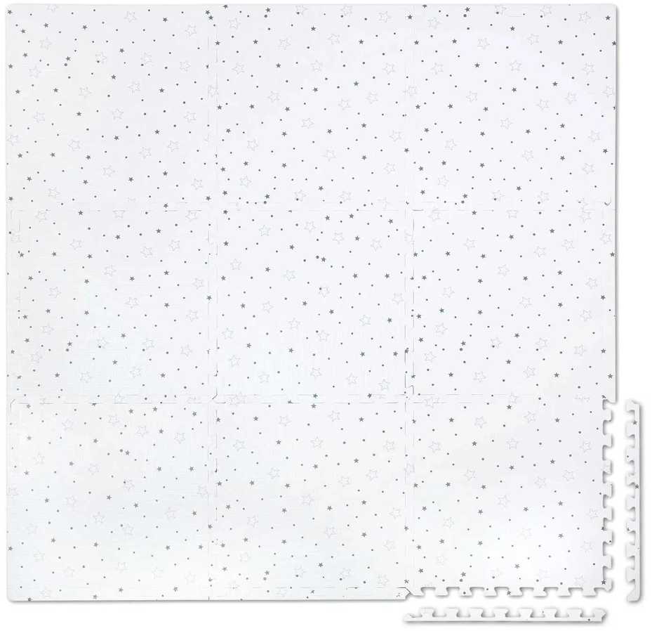 Ricokids Nukido Putplasčio dėlionės kilimėlis žvaigždės 50 x 50 cm 9 vnt.