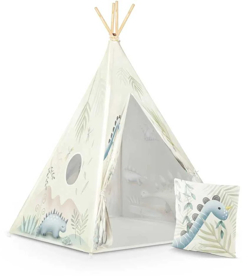 Nukido tipi palapinė vaikams – dinozaurai