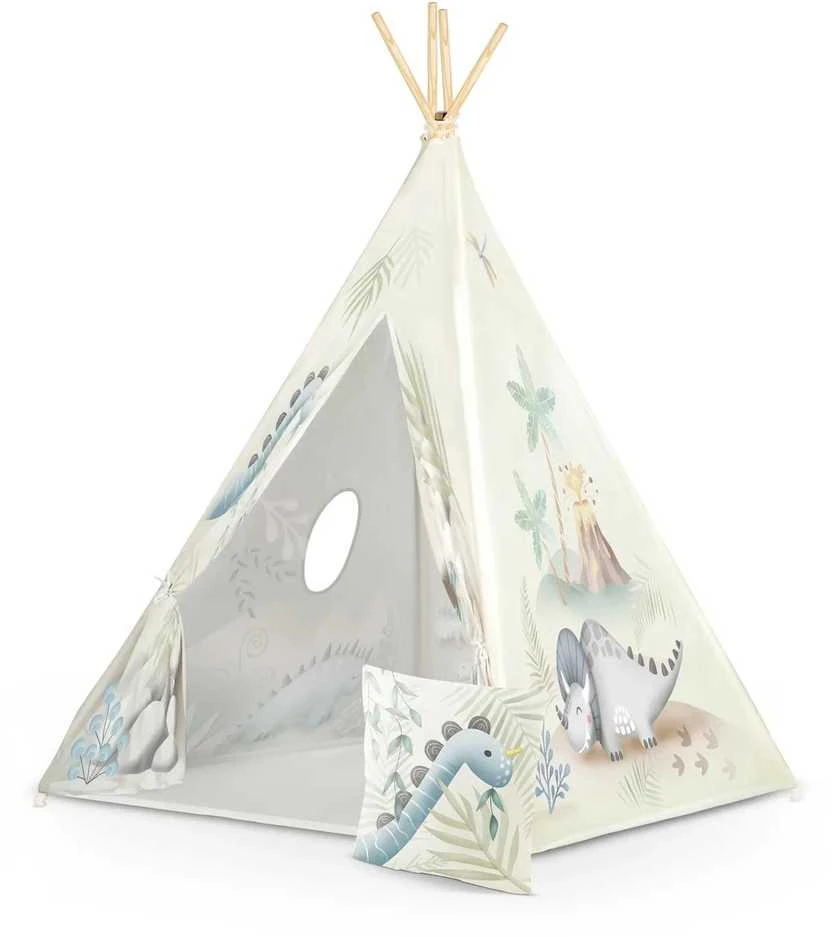 Nukido tipi palapinė vaikams – dinozaurai