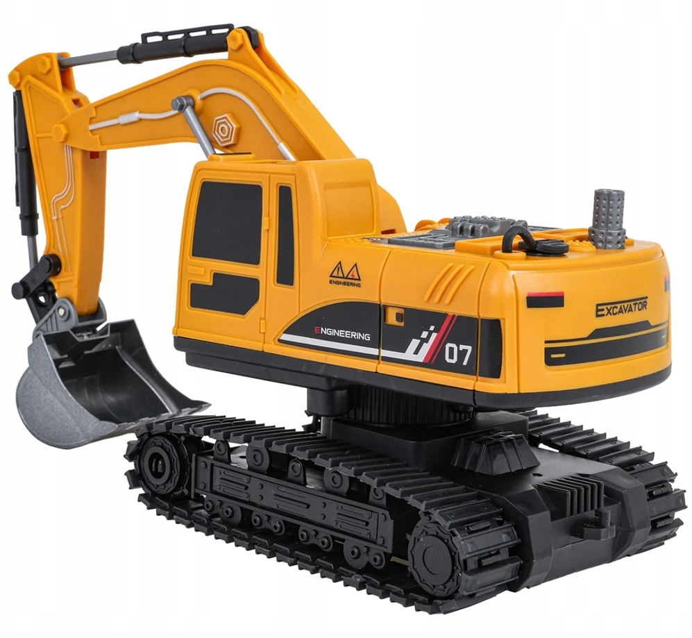 NUOTOLINIO KONTROLĖS EKSKAVATORIUS DOLLAR TRAKTORIUS NUOTOLINIO VALDYMO AUTOMOBILIS su dūmų funkcija