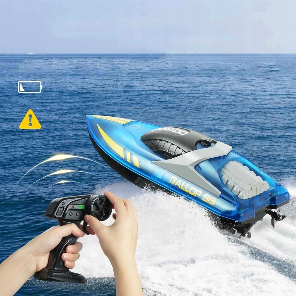 NUOTOLINIO PULTO VALDOMA MOTORINĖ VALTIS RC NUOTOLINĖ LENKTYNINĖ VALTIS 15KM/H + 2x AKUMULIATORIUS