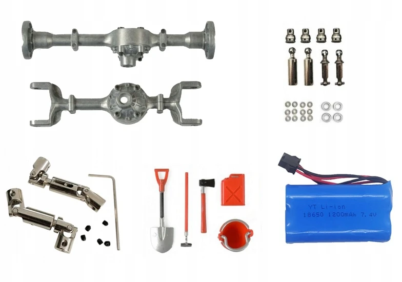 Nuotolinio valdymo wpl c-24 4wd off-roader visureigis