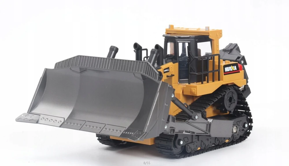 Nuotoliniu būdu valdoma transporto priemonė - Huina Toys 1554 buldozeris