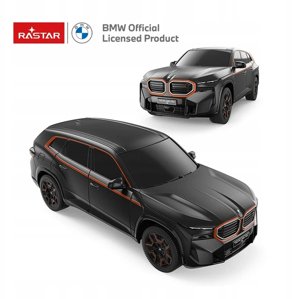 Nuotoliniu būdu valdomas automobilis BMW XM AUTO RC Rastar DUO NUOTOLINIO DOVANA