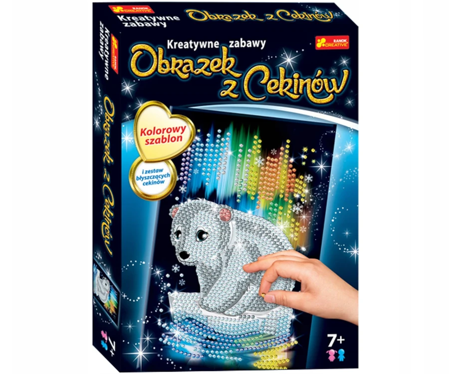 Nuotrauka iš Sequins. Niedźwiadek 23 Ranok- Kūrybingas