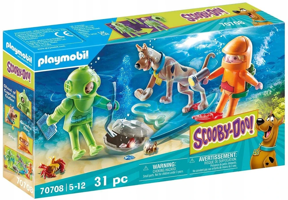 Nuotykiai su vaiduokliu nardytoju 70708 PLAYMOBIL Scooby-Doo!