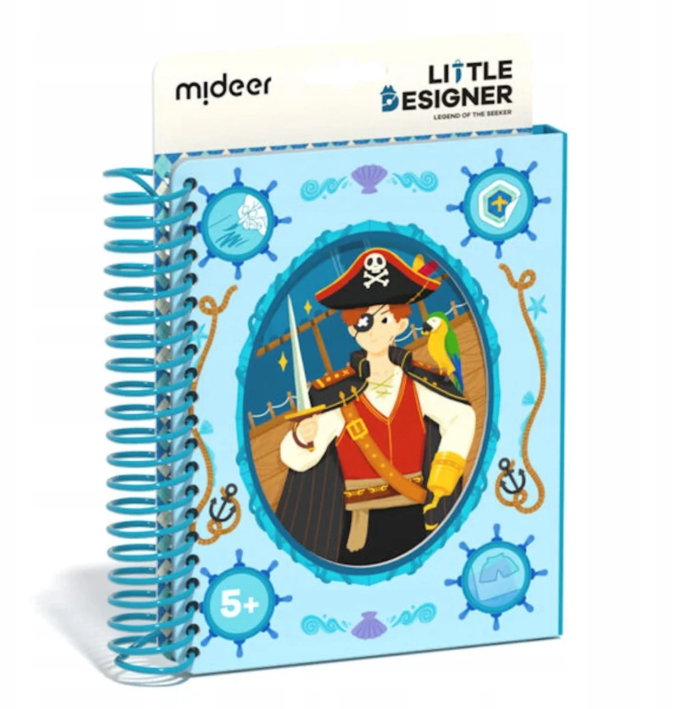 KNYGA Mideer Kūrybinių užduočių knygelė - Lengenda apie piratą
