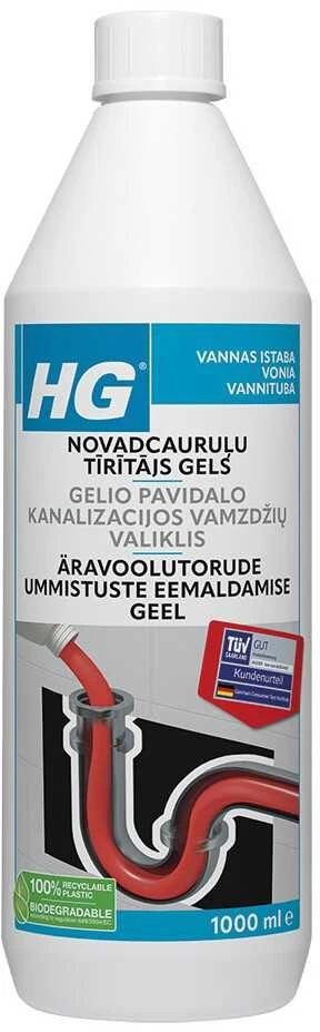 Nutekamųjų vamzdžių valiklis HG 1L