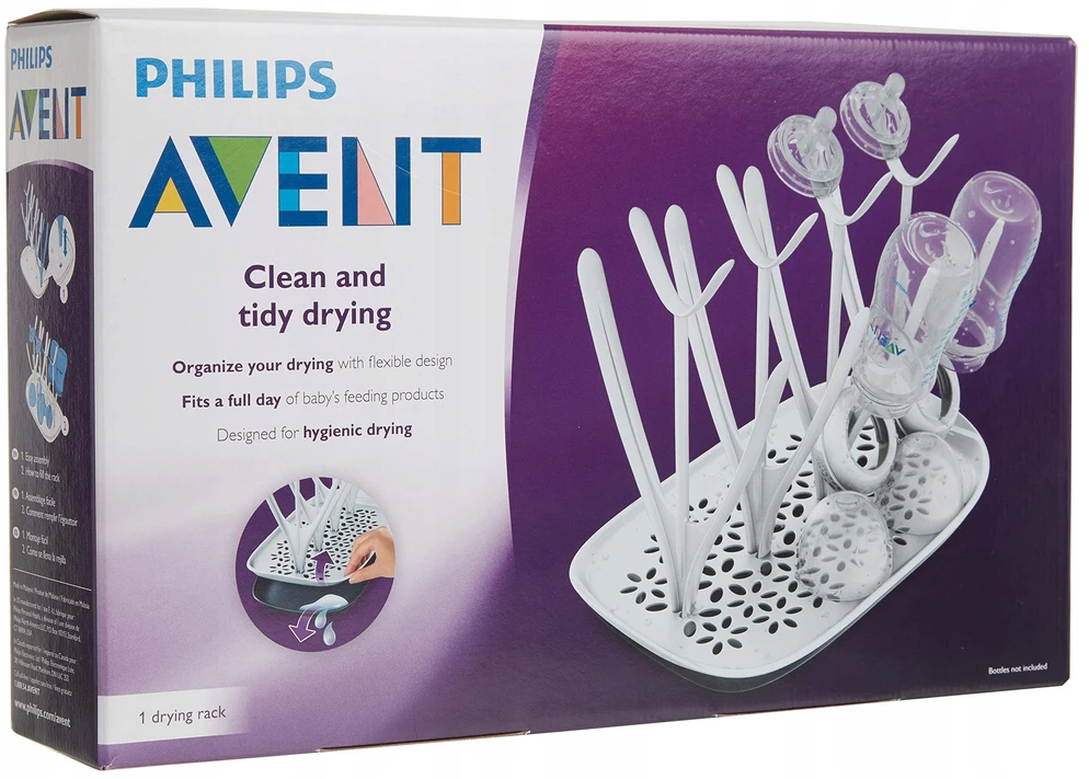 Nuvarvėjimo padėklas (džiovyklė) buteliams plauti Philips Avent 1 vnt.