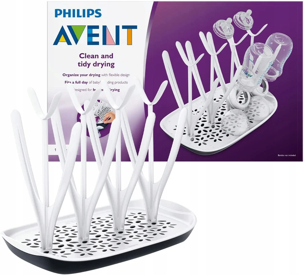 Nuvarvėjimo padėklas (džiovyklė) buteliams plauti Philips Avent 1 vnt.