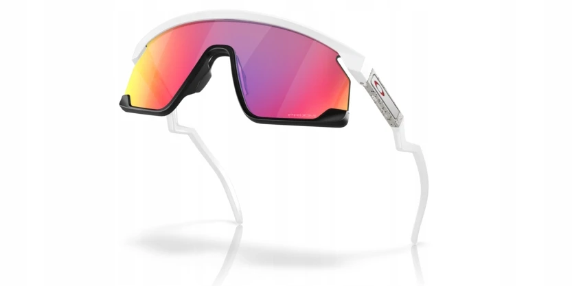 Oakley Bxtr akiniai su Prizm Road lęšiais, matiniai balti