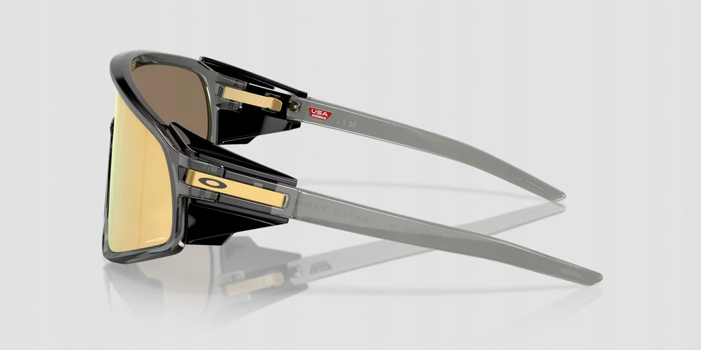 Oakley Latch Panel akiniai - pilki dūmai Prizm 24k