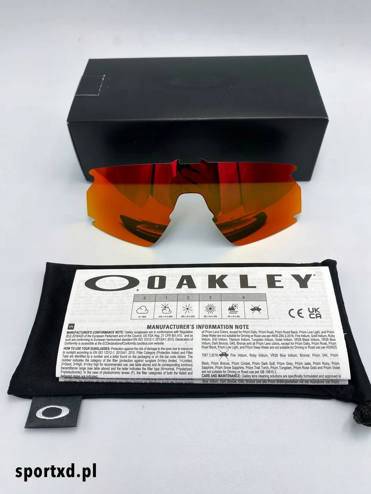 Oakley Prizm Ruby Bxtr - keičiama saulės akinių skaidrė