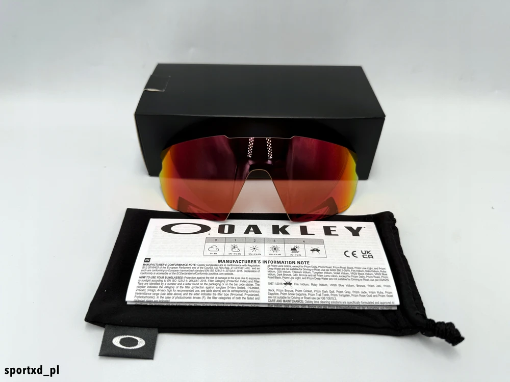 Oakley Sphaera Prizm Trail Torch akinių lęšis