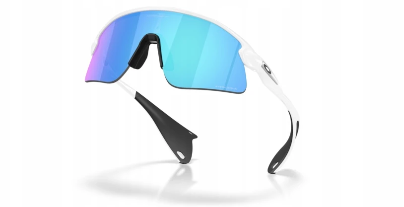 OAKLEY Stunt Devil Matte Baltas/Prizm Sapphire sportiniai akiniai