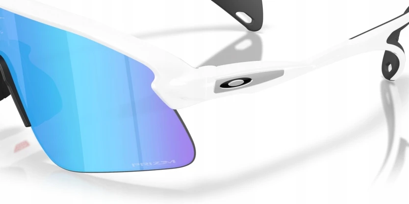 OAKLEY Stunt Devil Matte Baltas/Prizm Sapphire sportiniai akiniai