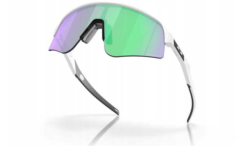 OAKLEY Sutro Lite Sweep Matte Baltas/Prizm Road Jade sportiniai saulės akiniai