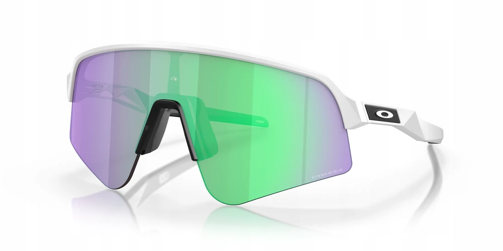 OAKLEY Sutro Lite Sweep Matte Baltas/Prizm Road Jade sportiniai saulės akiniai