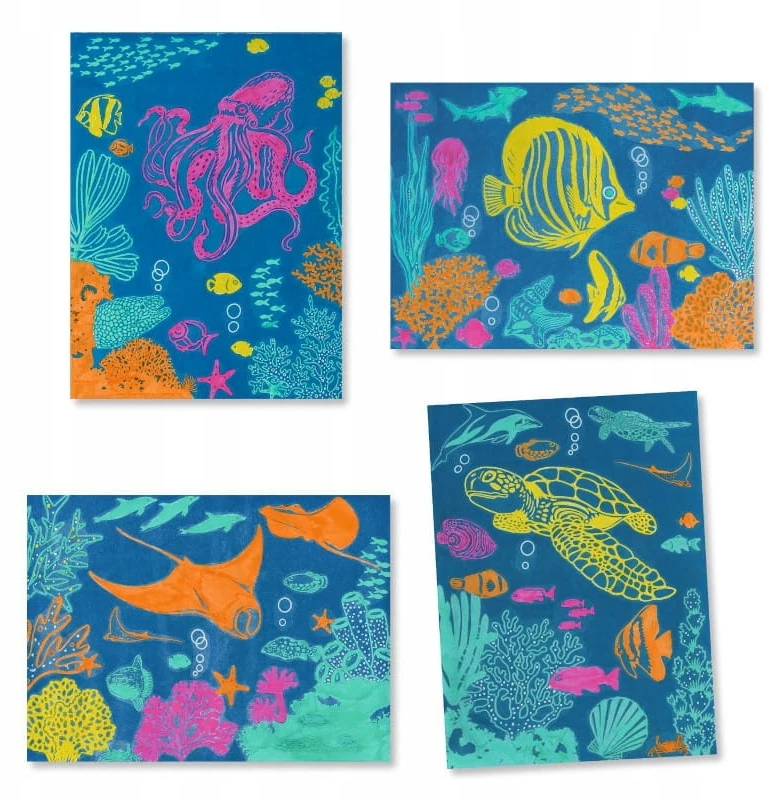 OCEAN Djeco cianotipijos meno rinkinys